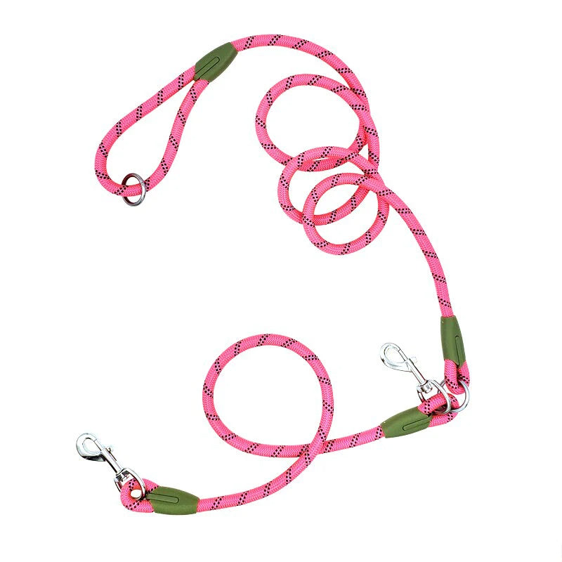 Reflective Hands-Free Nylon Leash for Pets